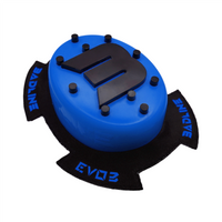 BLUE SPARKS KNEE SLIDERS CURVED EVO-3 | LIMITED EDITION