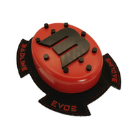 RED SPARKS KNEE SLIDERS CURVED EVO-3