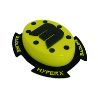 FLUO YELLOW SPARKS KNEE SLIDERS HYPER-X