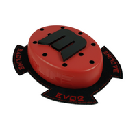 MATTE RED SPARKS KNEE SLIDERS EVO-2