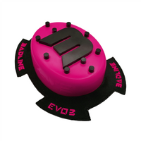 FUCSIA SPARKS KNEE SLIDERS CURVED EVO-3 | LIMITED EDITION