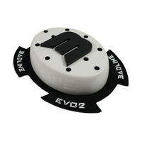 MATTE WHITE SPARKS KNEE SLIDERS EVO-2