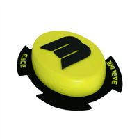 SLIDERS GINOCCHIO GIALLO FLUO RACE